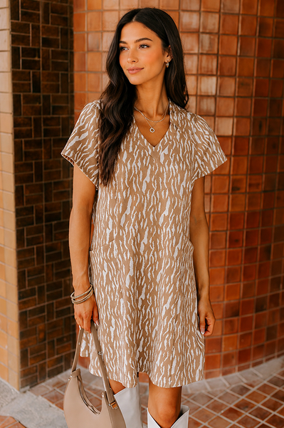 Desert Drift Pocket Dress