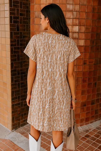 Desert Drift Pocket Dress