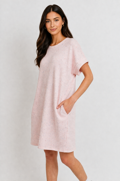 Confetti Cloud Tee Dress