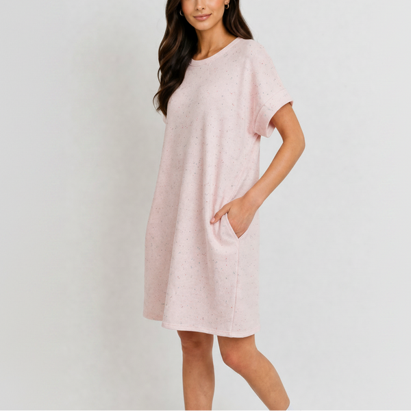 Confetti Cloud Tee Dress