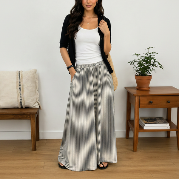 Harbor Line Palazzo Pants