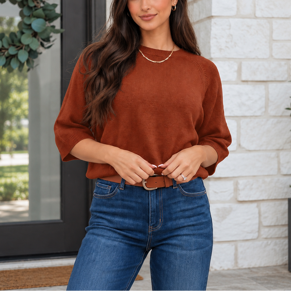 Autumn Ember Knit Sweater