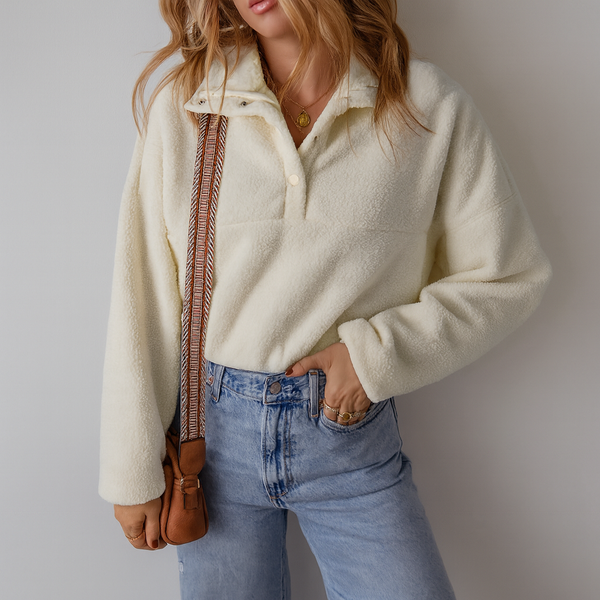 Winter Glow Sherpa Pullover