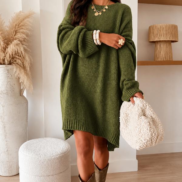 Aspen Haven Knit Sweater Dress