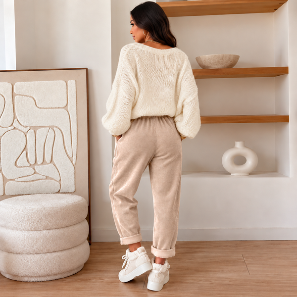 Cozy Luxe Cord Joggers