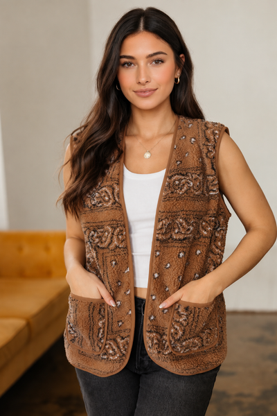 Cozy Caravan Sherpa Vest