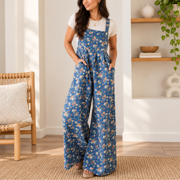 Bluebell Meadow Overall Jumpsuit