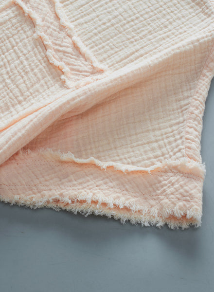 Sun-Kissed Gauze Pocket Top