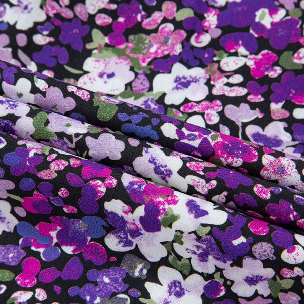 Violet Bloom Tassel Blouse