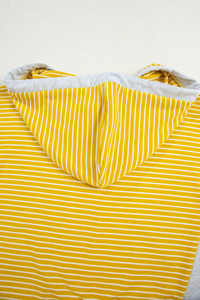 Sunny Stripe Colorblock Hoodie