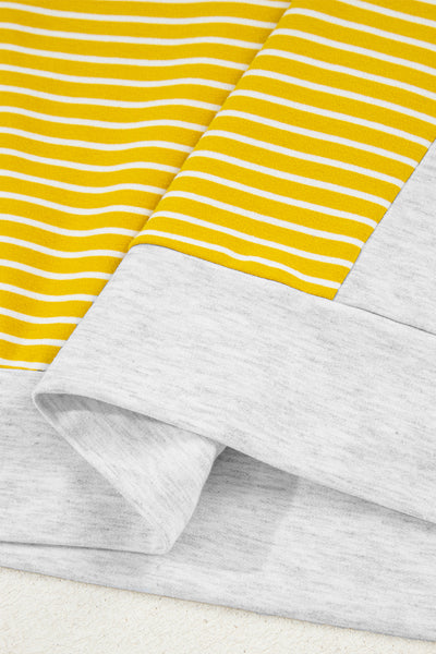 Sunny Stripe Colorblock Hoodie