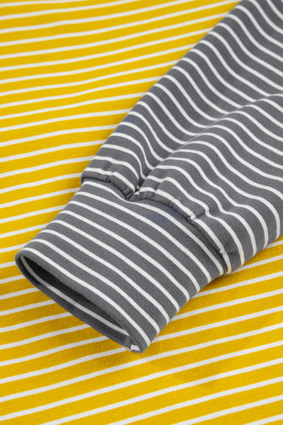 Sunny Stripe Colorblock Hoodie