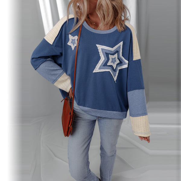 Starlight Patchwork Pullover