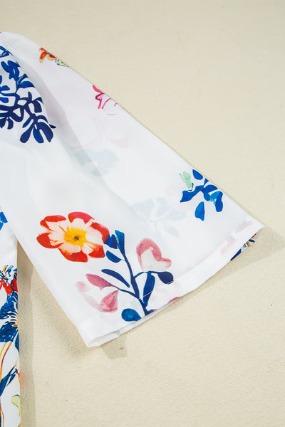 Bohemian Blossom Tassel Blouse