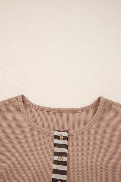 Rustic Patchwork Henley