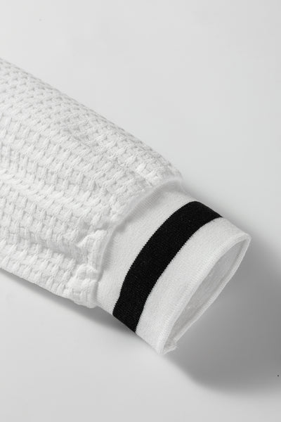 Urban Edge Waffle Knit Top