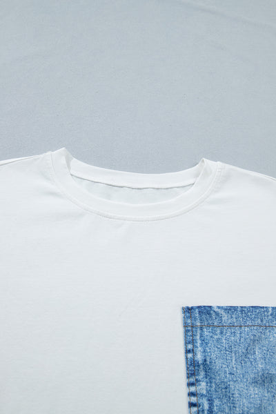 Denim Pocket Tee