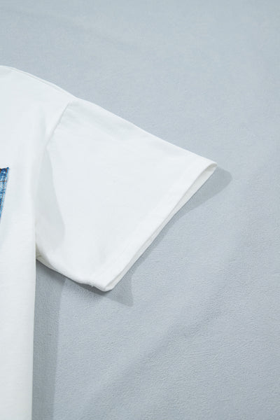 Denim Pocket Tee
