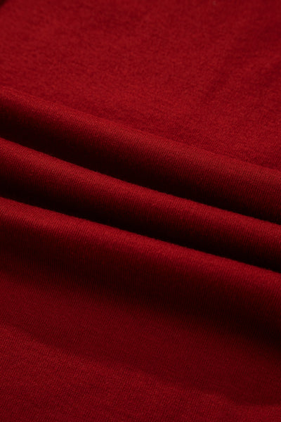 Crimson Ease Dolman Top