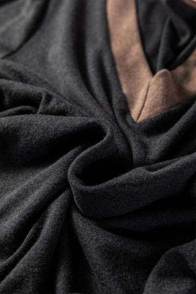 Midnight Mocha Slimline Knit Top