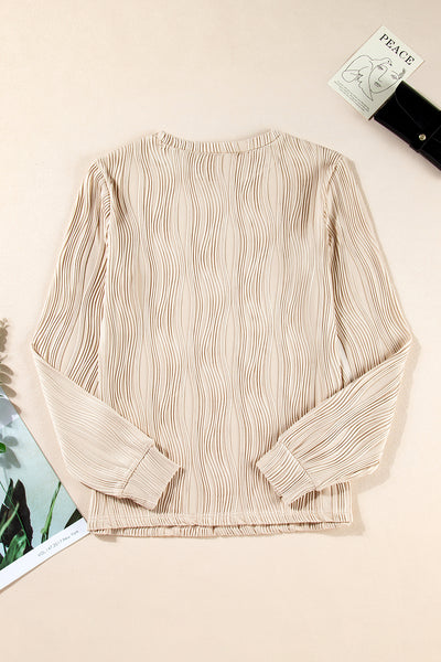 The Wavy Texture Top