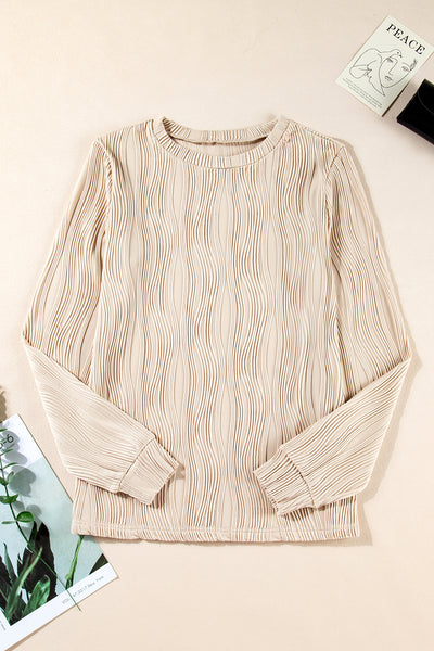 The Wavy Texture Top