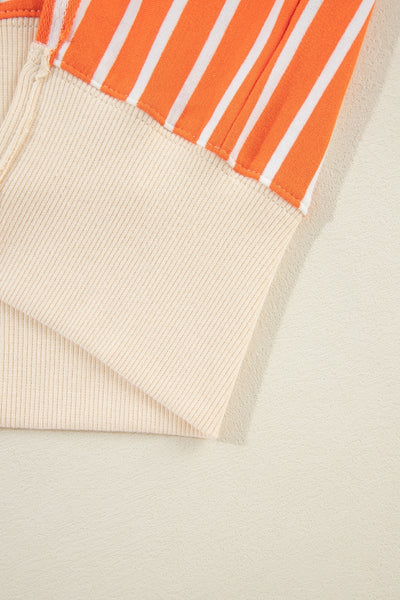 Sunset Stripe Weekend Polo Sweater