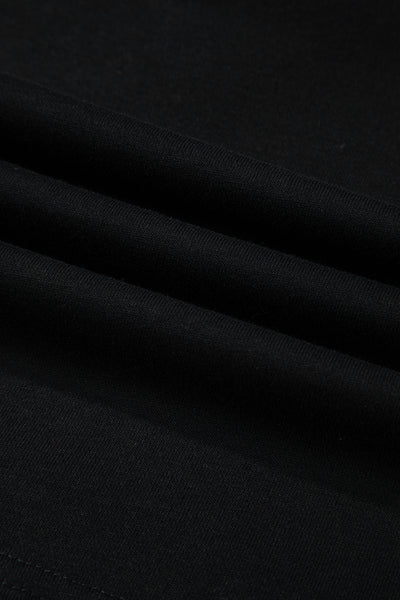 Cozy Contrast Cropped Hoodie