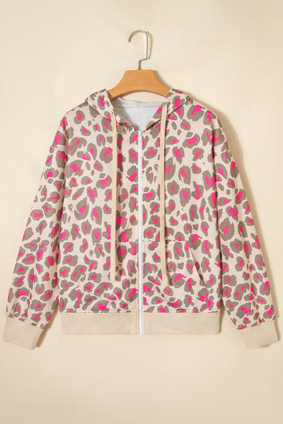 Wild Pop Zip Hoodie