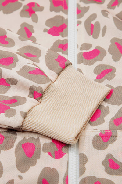 Wild Pop Zip Hoodie