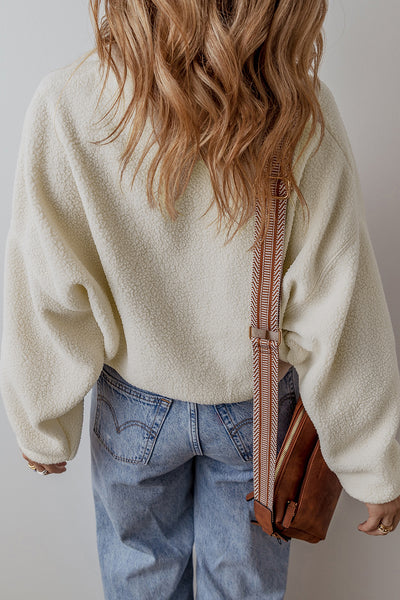 Winter Glow Sherpa Pullover
