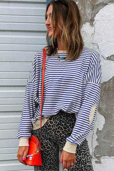 City Muse Striped Pullover