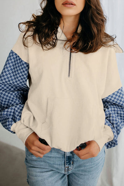Checkerboard Charm Pullover