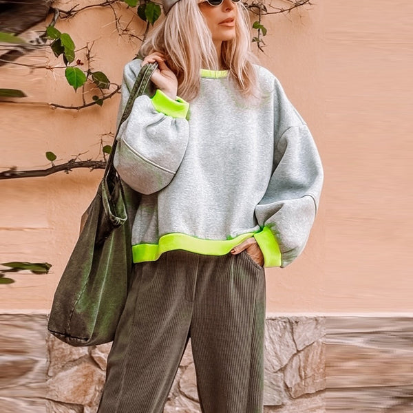 Urban Neon Contrast Top