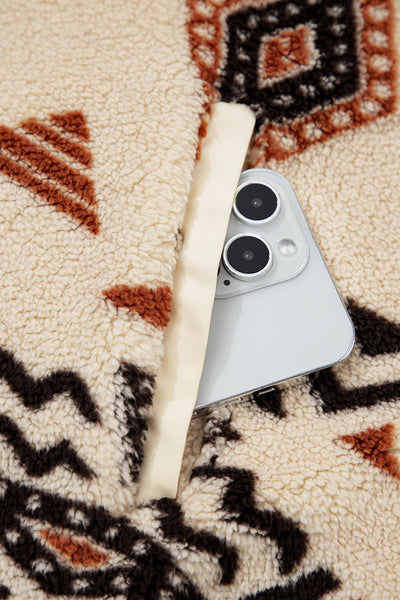Southwest Cozy Sherpa Pullover