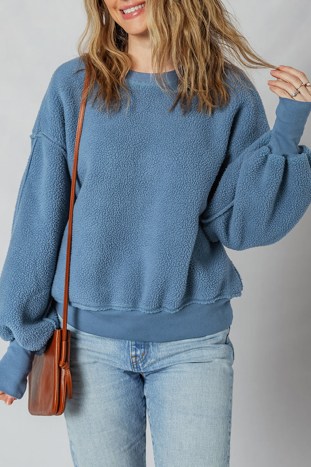 Blue Haven Fleece Sweatshirt