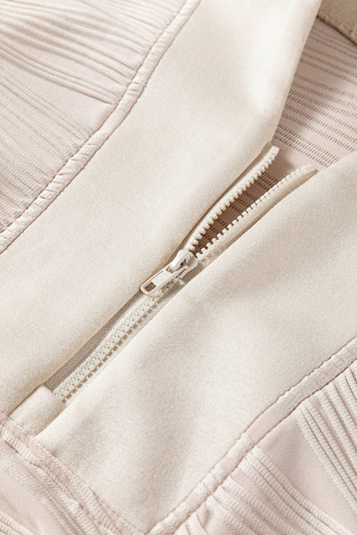Soft Current Textured Half-Zip Top