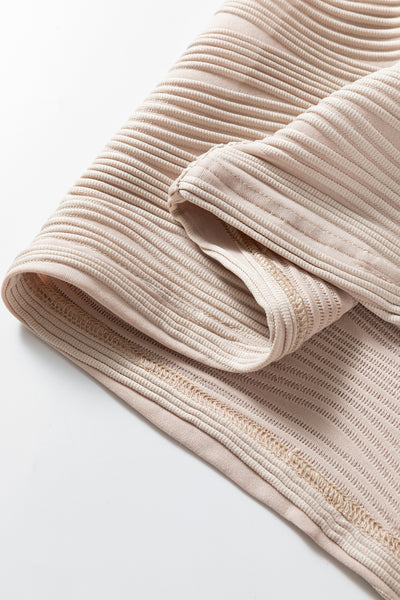 Soft Current Textured Half-Zip Top