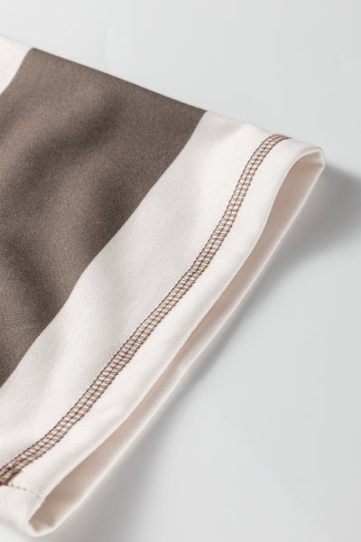 Retro Rib Zip Mockneck Pullover