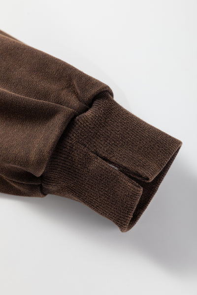 Mocha Mist Button Cardigan