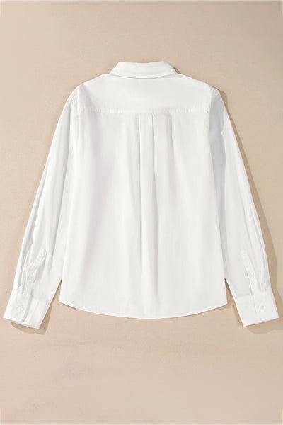 Garden Lace Ruffle Blouse