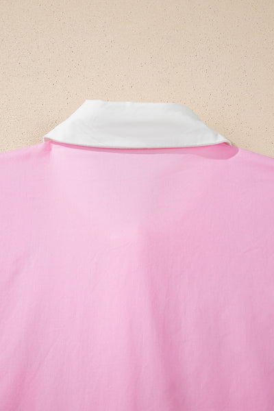Bubblegum Broderie Shirt