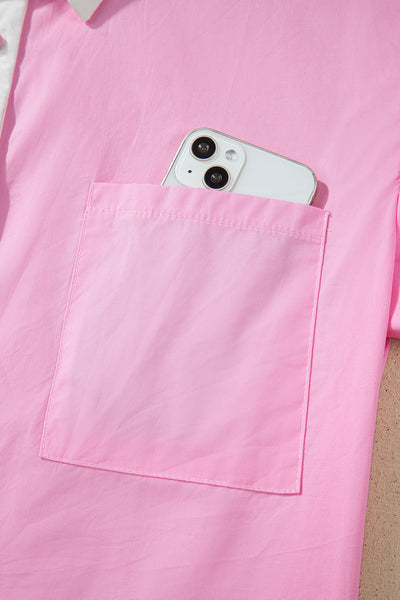 Bubblegum Broderie Shirt