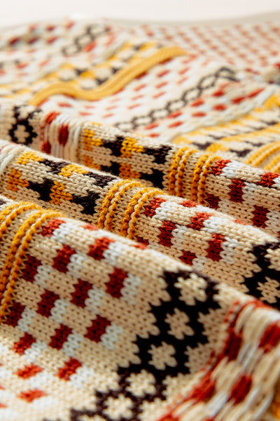 Golden Meadow Retro Cardigan