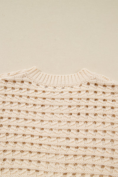 Soft Breeze Crochet Zip Cardigan