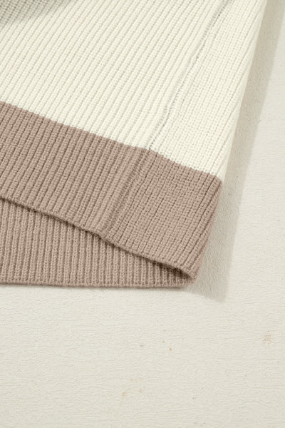 Cozy Harmony Colorblock Cardigan