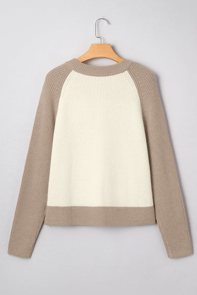 Cozy Harmony Colorblock Cardigan