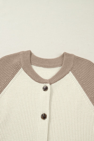 Cozy Harmony Colorblock Cardigan