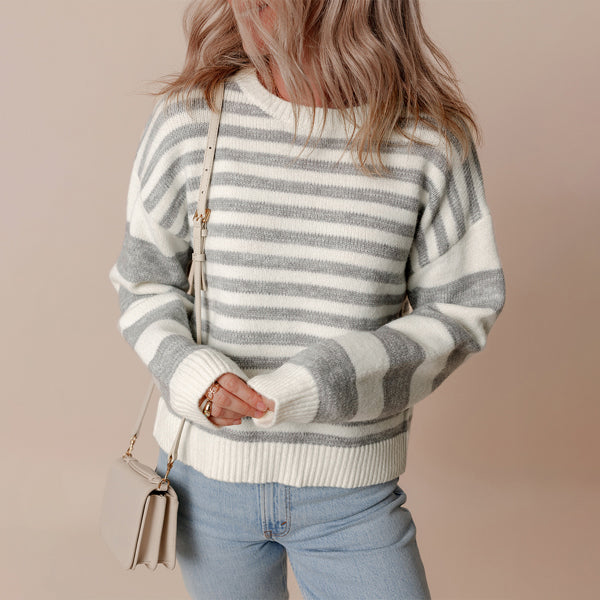 Silver Mist Weekend Sweater