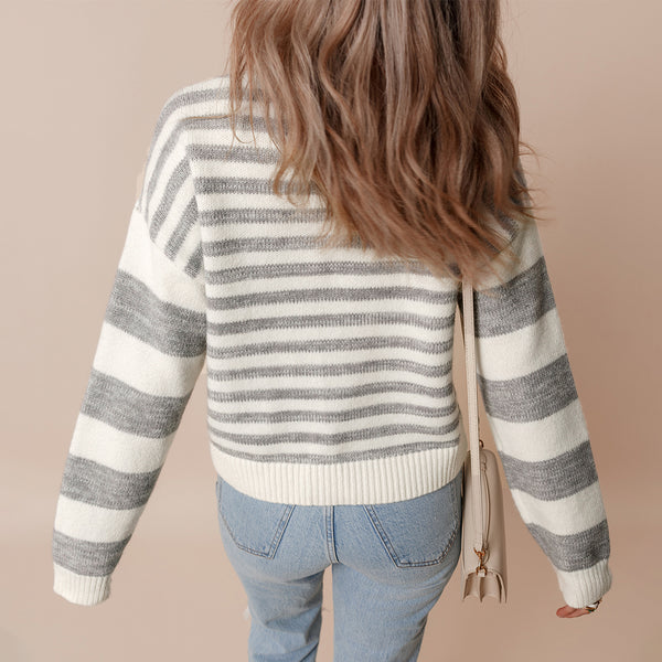 Silver Mist Weekend Sweater
